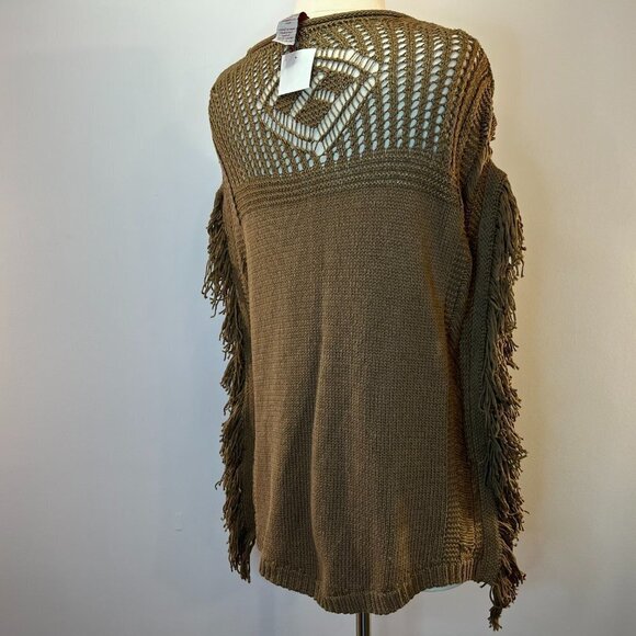 OLSEN Europe Women's Brown Knit Sleeveless Sweater - Size Medium (10) - NWT - Picture 2 of 3